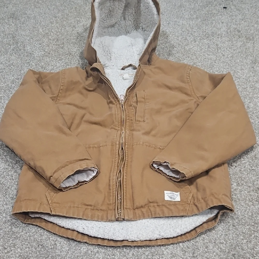 Kids Weatherproof Vintage Tan Jacket